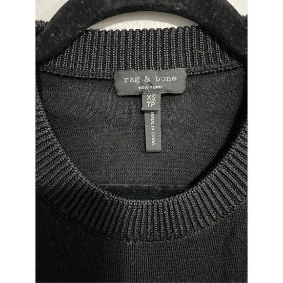 rag & bone sadie crewneck wool blend sweater dress size xs - Picture 3 of 10